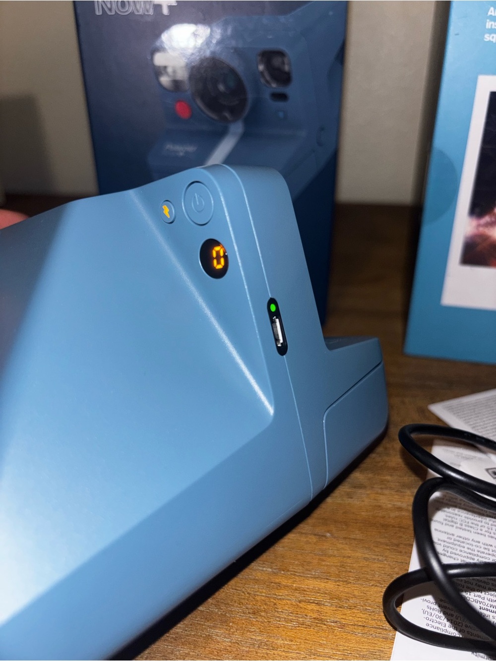 Polaroid Now+ Instant Camera in Blue with Accessories - Picture 6 of 6
